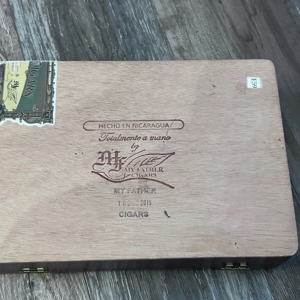 50%offw❤️ Jaime Garcia Toro Gordo Reserva Especial Empty Wood Cigar Box 10.25